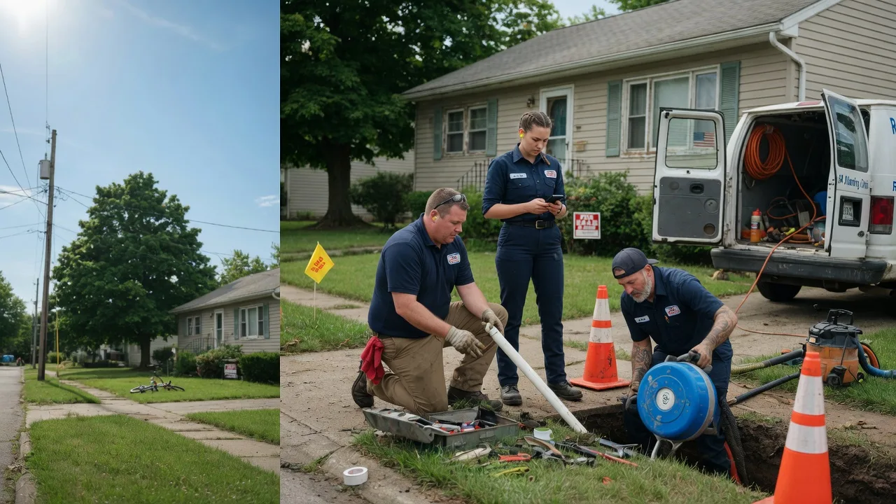 Sewer Line Repair in Pleasant Valley, IA near me